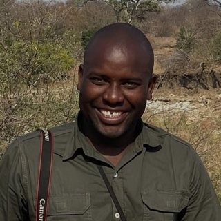 TJ, Zimbabwean professional safari guide and Safari Guide of the Year, co-founder of Elementa Africa